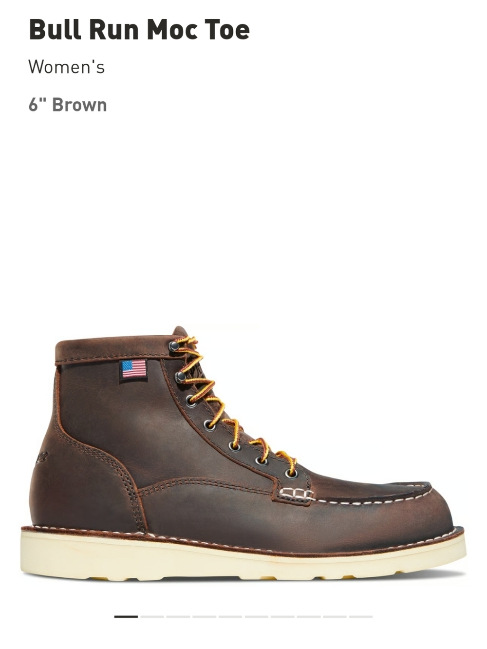 Bull Run Moc Toe